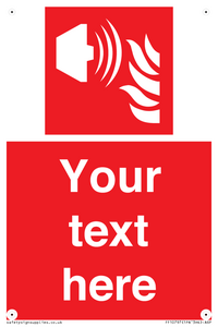 Custom Fire: Fire alarm sounder